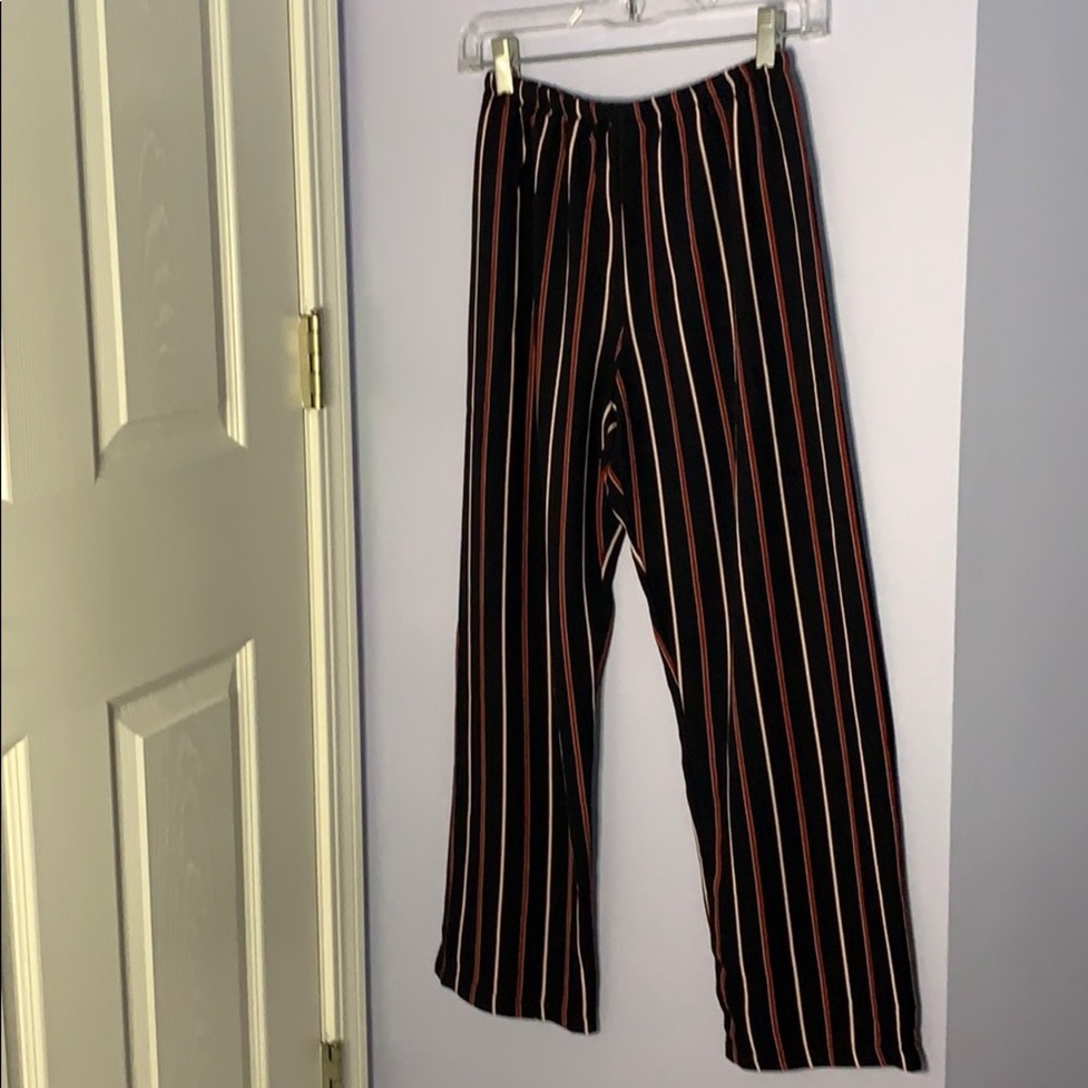 Brandy Melville stripe flowy pants